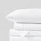 Boston Textile Co. PureRest 120gsm Twill Microfiber Standard Pillowcase (21x31) PCBXPURE002131WHT - alternate 1