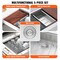 Vevor 36" Top Mount Farmhouse Kitchen Sink Single Bowl Basin 304 Stainless Steel TXHW362209RS1 - alternate 2