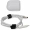 Add-On 1M USB 2.0 A MALE TO LIGHTNING MALE WHITE CABLE WITH WALL PLUG U2LGT1M245V - alternate 2