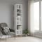 Homeroots 78" Brown And White Wood Ten Tier Bookcase 403096 - alternate 2
