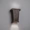 Luxury Lighting Velletri 11.25 in Tall Ceramic Outdoor Wall Light, Leather Color, 2PK (2) 163-Lth-ud-7 - alternate 1