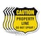 Signmission No Spray Shield Sign Caution Property Li, 12 inch X 12 inch, Aluminum Metal Sign, 5PK SHI-A-5Pack-12-404 - alternate 1