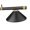 Z-Lite Vanguard Matte Black + Rubbed Brass 3 Light Billiard 3050-3MB-RB-MMB - alternate 2