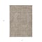 Homeroots 5' X 8' Brown And Beige Abstract Washable Indoor Outdoor Area Rug 594912 - alternate 2