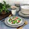 Gibson Elite Organic Decal 16 Piece Melamine Dinnerware Set in Gray 750123583M - alternate 2