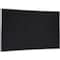 Ghent Rubber Bulletin Board 48-1/2" x 60-1/2, Black ATR45-BK - alternate 1
