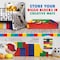 Biggo Train Station Jumbo Building Blocks Assorted 38 pc 207480 - alternate 2