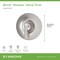 Symmons Birch Wall Mounted Shower Valve Trim with Volume Control Lever (Valve Not Included) S5990STNTRM - alternate 2