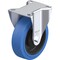 Zoro Select Plate Caster, Rigid, Rubber, 5 7/8"H B-POEV 125KA-SB - alternate 1