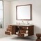 James Martin Vanities Amberly 60" Single Vanity, Mid-Century Walnut, w/ 3 CM Siberian Silestone Top 670-V60S-WLT-3SFR - alternate 2