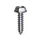 Auveco 10 x 3/4in Slotted Hex Washer Head Tapping Screw Zinc, 100PK 3383 - alternate 1