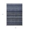 Homeroots 9' X 12' Denim Blue And Gray Striped Washable Indoor Outdoor Area Rug 577767 - alternate 2