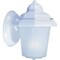 Boston Harbor Outdoor Wall Lantern, 120 V, 60 W, A19 or CFL Lamp, Aluminum Fixture, White AL9002H-43L - alternate 2