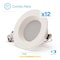 Infibrite 4 In. Retrofit 2700K Soft White LED Recessed Light 9W 750LM, Dimmable, Wet Rated, 12PK IB-005-2-9W-WH-12PK - alternate 1