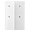 Mail Boss In-Ground Mailbox Post, Alpine White, 14-Gauge Galvanized Steel, 4x4 805953 - alternate 2