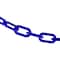Mr. Chain 2" x 100' Traffic Blue Plastic Safety Chain 50026-100 - alternate 1