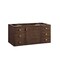 James Martin Vanities Vanity, without top, Mid-Century Walnut, 47.9 in W x 23.5 in D,  670-V48-M-WLT - alternate 2