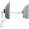 Atdec heavy duty display desk mount, supports monitors curved or flat to 35 and 17.6lbs,  AW-ORA-F-W - alternate 1