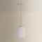 Hudson Valley Lighting Enosburg 1 Light Pendant in Aged Brass Finish 2013-AGB - alternate 2