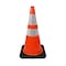 Interstate Safety 28 Inch PVC 7lbs Traffic Cone with Dual- Reflective Bands - Orange 50028 - alternate 1