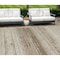 Homeroots 8' X 10' Brown And Beige Striped Washable Indoor Outdoor Area Rug 589665 - alternate 1