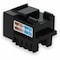 Add-On CAT6A UTP PUNCH DOWN KEYSTONE JACK DUAL IDC 90 DEGREE ADD-C6AUJK9D-BK - alternate 1