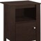 Homeroots 24" Espresso Wood Nightstand 332734 - alternate 2