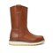 Handpoint Mens 10 in Pull-On Soft Toe Work Boots-Brown Full Grain Leather Safety Boots, 10.5 86984-D-10.5 - alternate 2