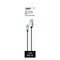Powerzone Micro Charging Cable, Braided Cable  Aluminum Alloy, Black  White Braided Cable, 3 ft L KL-029X-1M-MICRO - alternate 2