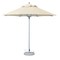 Homeroots 13ft Ecru Polyester Round Market Patio Umbrella 491978 - alternate 1