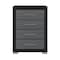 Homeroots 31" Black And Gray Wood Four Drawer Dresser 643686 - alternate 2