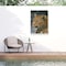 Trademark Fine Art Outdoor Canvas Art David Stribbling Leopard Portrait 2 Wall Art for Patios, or Gardens GRL01556-OC2432WR - alternate 1