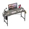 Homeroots 32" Gray and Black Stainless Steel 399573 - alternate 1
