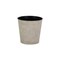 Homeroots 5in Cream Recycled Plastic Indoor Outdoor Round Pot Planter 488311 - alternate 1