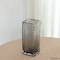 Uniquewise 10-Inch Square Frosted Gray Glass Table Vase - A Timeless Centerpiece for Dining Tables,  QI004738.GY.S - alternate 2