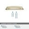 Amerock Stature 5-1/16 in 128 mm Center-to-Center Golden Champagne Cabinet Cup Pull BP22439BBZ - alternate 2