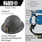 Klein Tools Hard Hat, KARBN(TM), ABS, Polycarbonate, 4 Point Ratchet with Pivot, Type 1, Class E 60346 - alternate 2