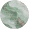 Homeroots 8' Green And Taupe Round Abstract Washable Indoor Outdoor Area Rug 611371 - alternate 2