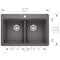 Blanco Diamond Equal Double Dual Deck, Cinder 441466 - alternate 2