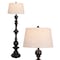 Jonathan Y Taylor 67" Rustic Farmhouse Spindled Resin LED Floor Lamp, Black JYL3000B - alternate 1