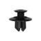 Auveco Mitsubishi Push-Type Retainer, Black Nylon, 25PK 22077 - alternate 1