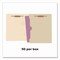 Medical Arts Press HD Top Tab Fastener Folders, 1/3-Cut Tab: Assorted, Expands 0.75", 2 Fasteners, Letter, Manila, 50PK 52327 - alternate 2