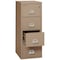 Fireking 4 Drawer, 1 Hr Fire & impact rated, 25" depth Legal Taupe 4-2125-CTA - alternate 2