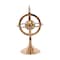 Homeroots 8" Bronze Metal Armillary Sphere Tabletop Sculpture 376335 - alternate 2