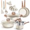 Bakken-Swiss 14-Piece Kitchen Cookware Set, Granite Non-Stick, Eco-Friendly, Oven-Safe, All Stoves BKCAS14CRM - alternate 1