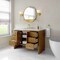 James Martin Vanities Hudson 48" Single Vanity, Honey Oak w/ 3 CM White Zeus Silestone Top 435-V48-HNO-3WZ - alternate 2