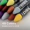 Lyra Aquacolor Water Soluble Crayon Pastels Set Tin, Assorted Colors, 12-Piece Set L5611120 - alternate 2