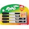 Expo Magnetic Dry Erase Markers with Eraser, Fine Tip, Black, 12PK 1944745 - alternate 1