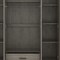 Homeroots Gray Solid and Manufactured Wood Bedroom Set 592876 - alternate 2