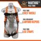 Malta Dynamics Warthog Side D-Ring Full Body Harness, L/XL, 130-310 lb, Pass-Through Chest/ Side D-Ring B2000 - alternate 2